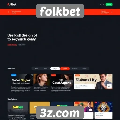 Evolução do design do site folkbet ao longo do tempo