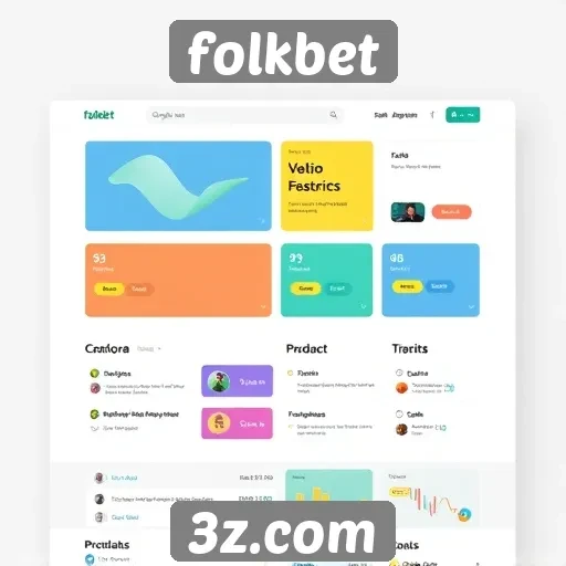 Análise da interface de usuário do site folkbet